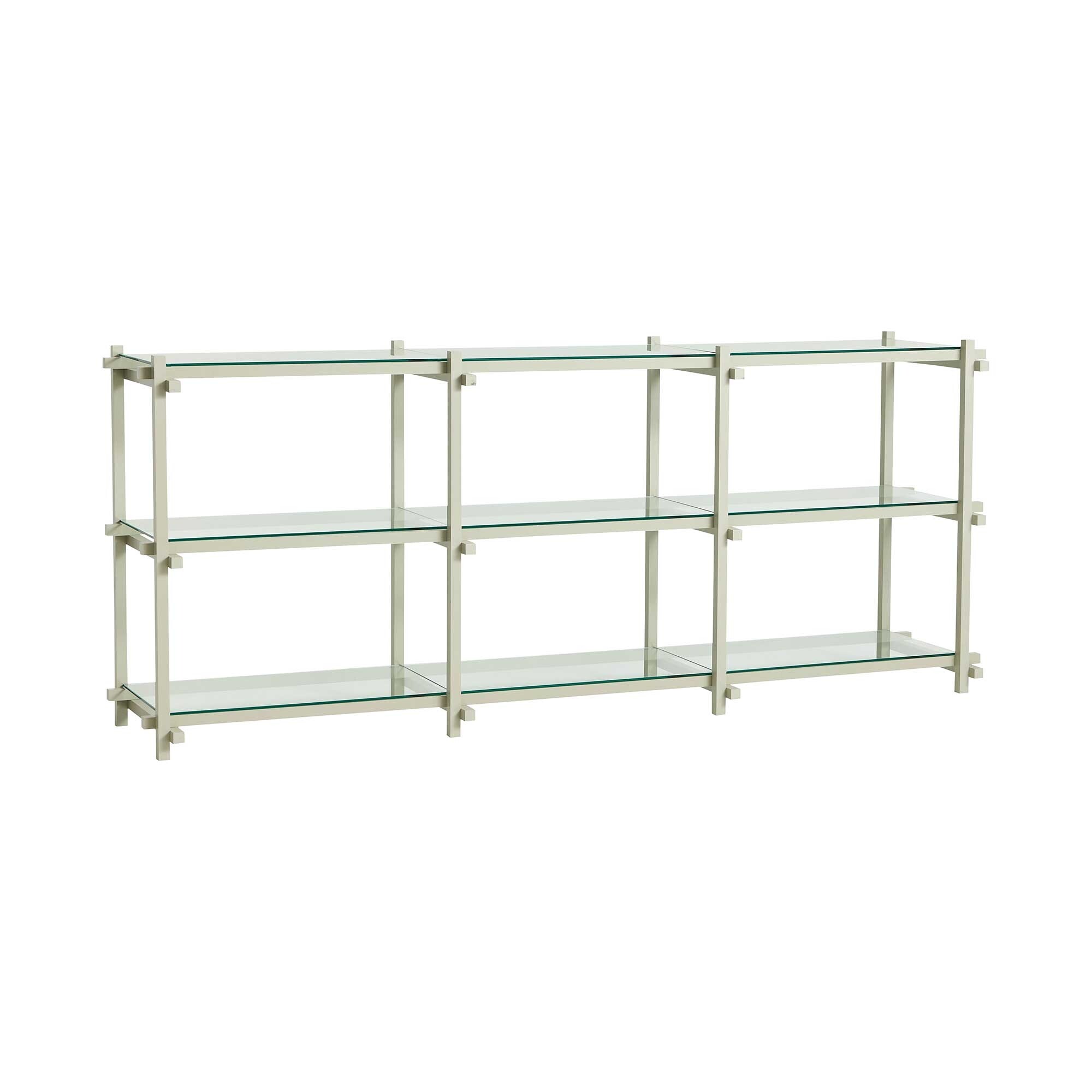 Woody Low Shelf Glass