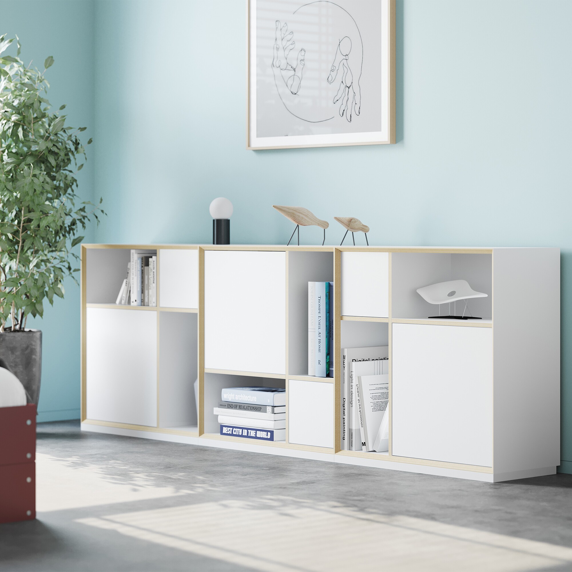 Vertiko Ply Combination 7 Sideboard