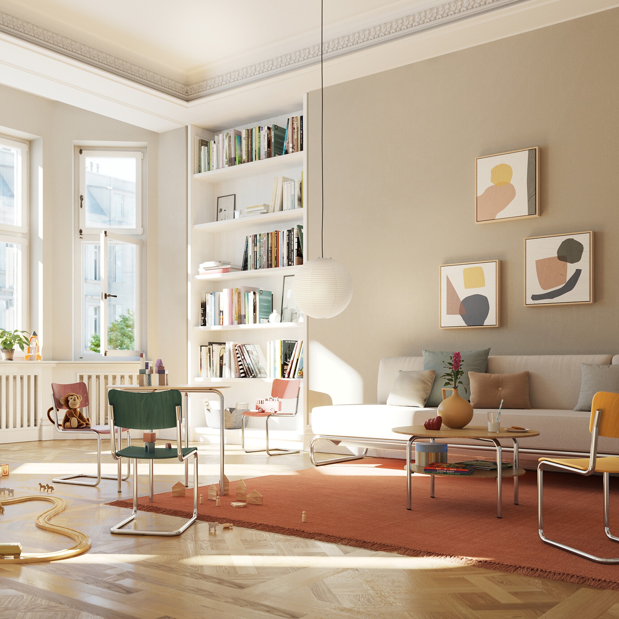 S 43 K Cantilever Children's Chair