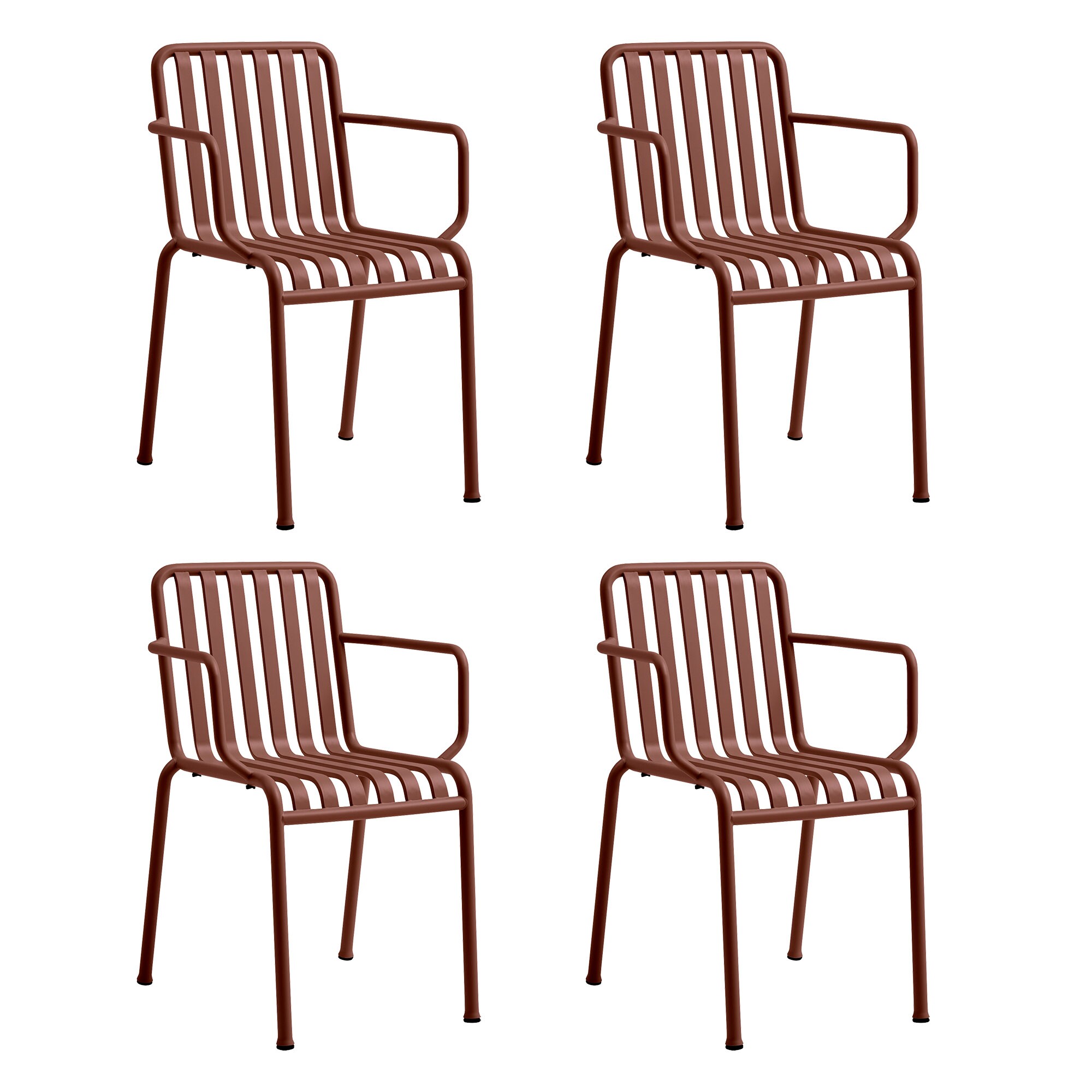 Palissade Garden Armchair Set of 4