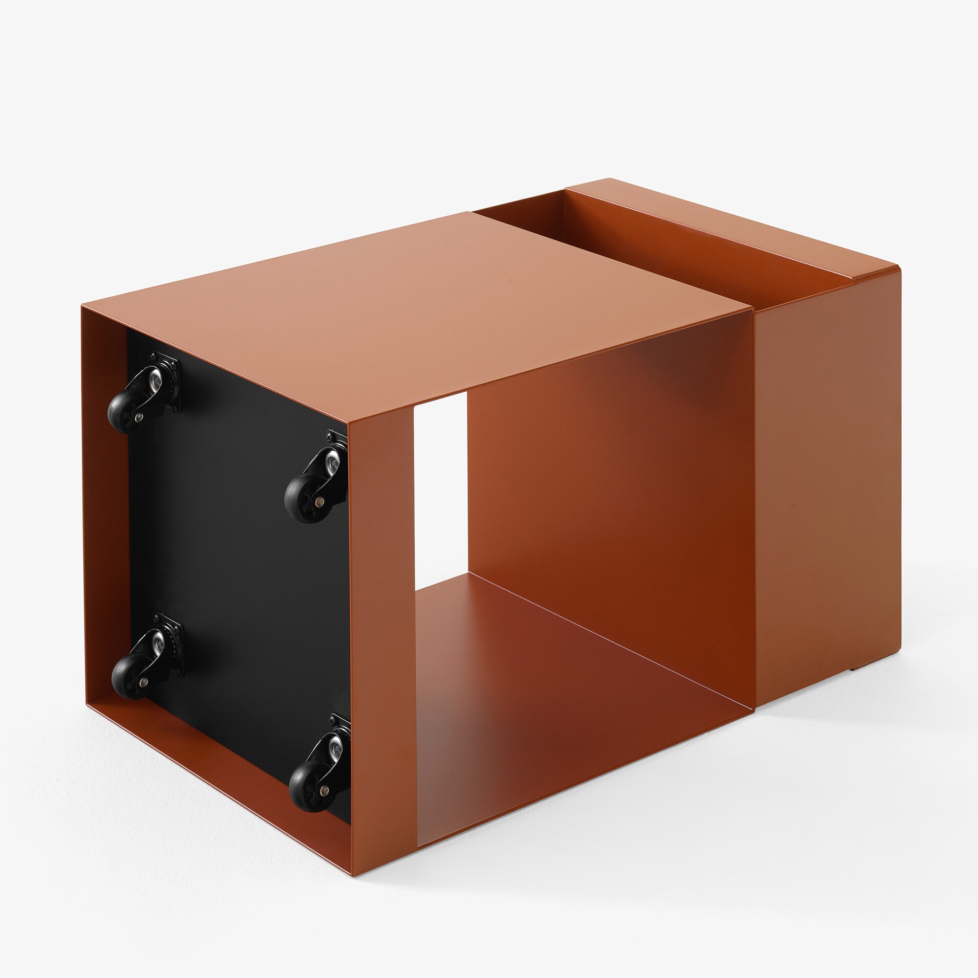 Rotate SC73 Side Table with Wheels