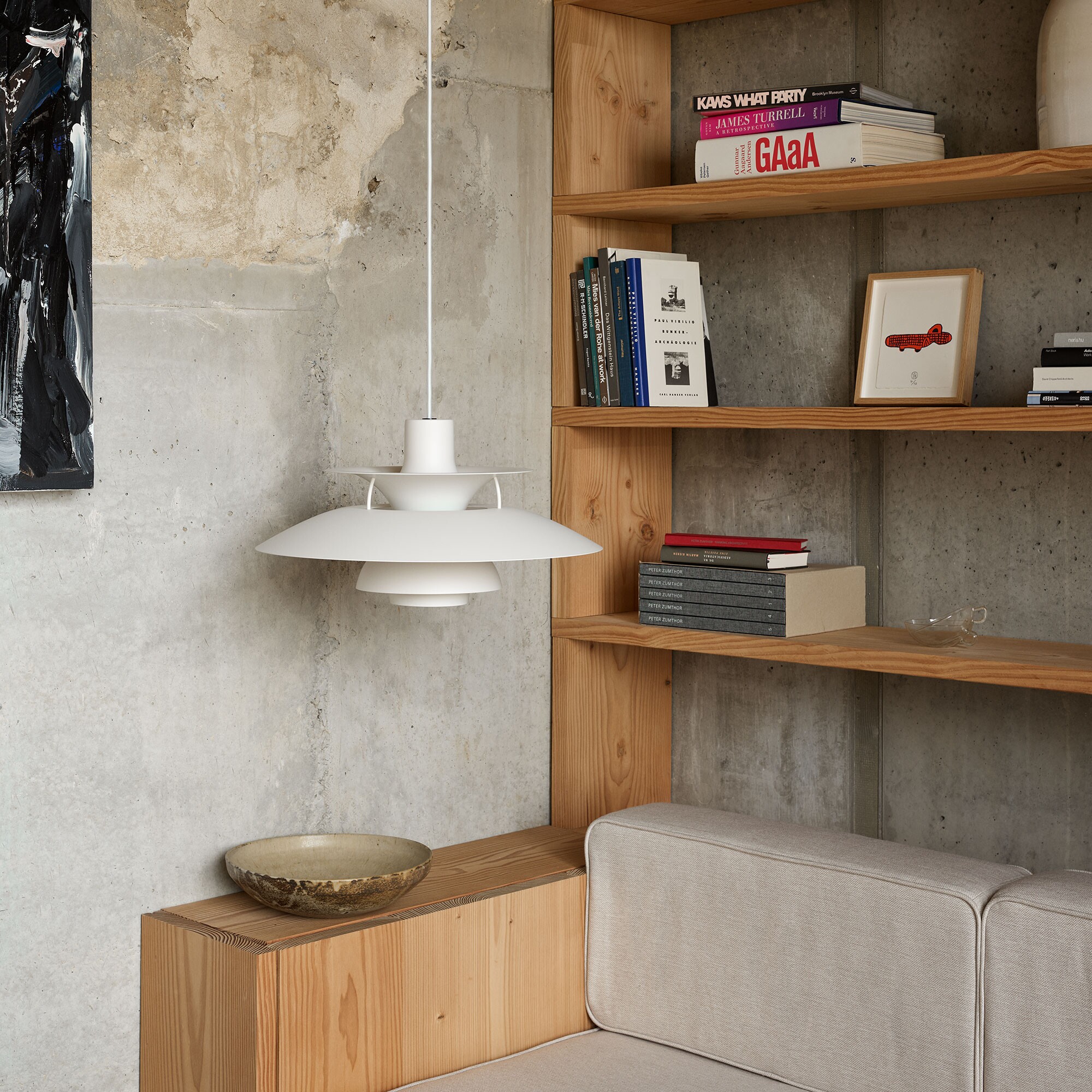 PH 5 Monochrome Suspension Lamp