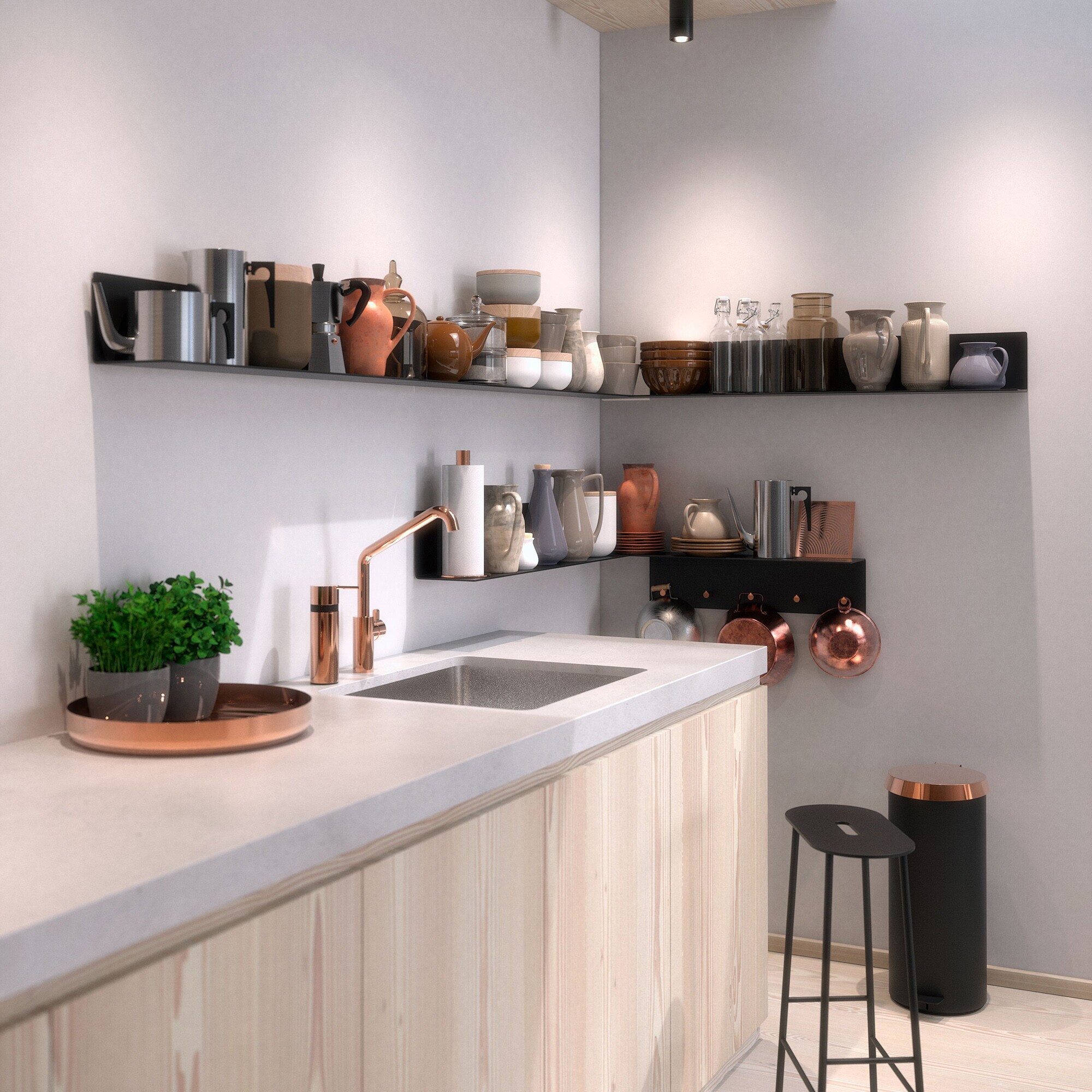 Unu Wall Wardrobe 60x15x15cm