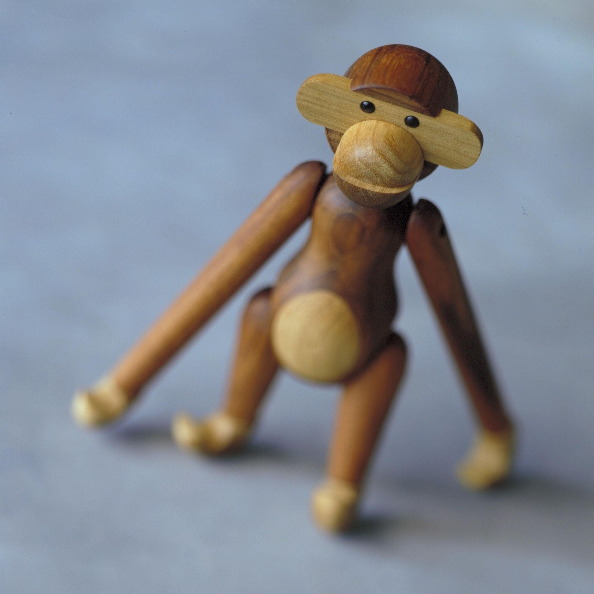 Wooden Figurine Monkey Small Teak