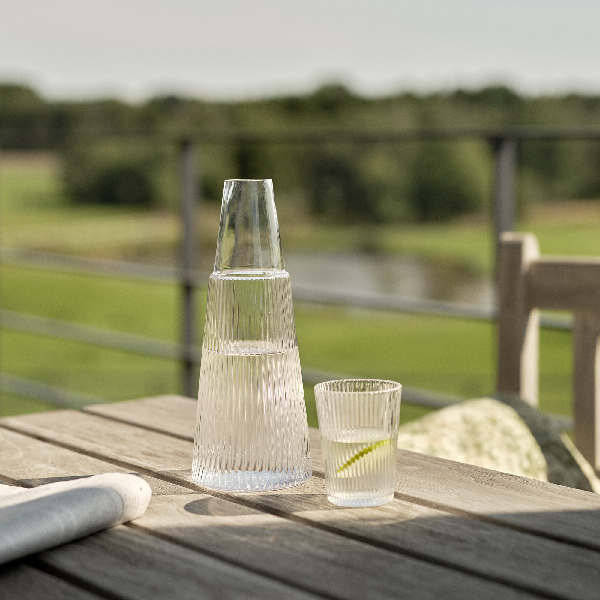 Pilastro Carafe 1L With Glass 0.2L