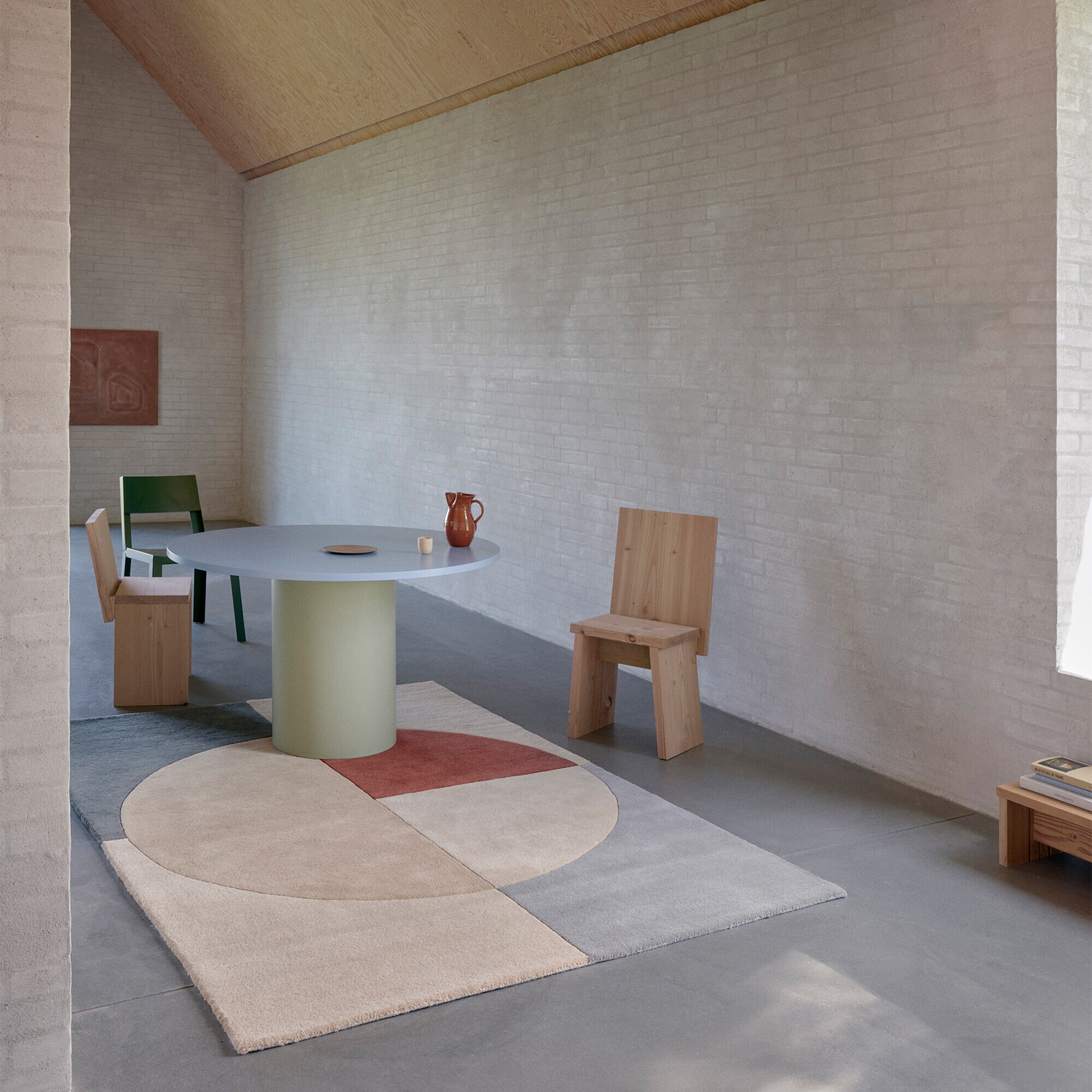 Radiality Wool Rug 140x200cm