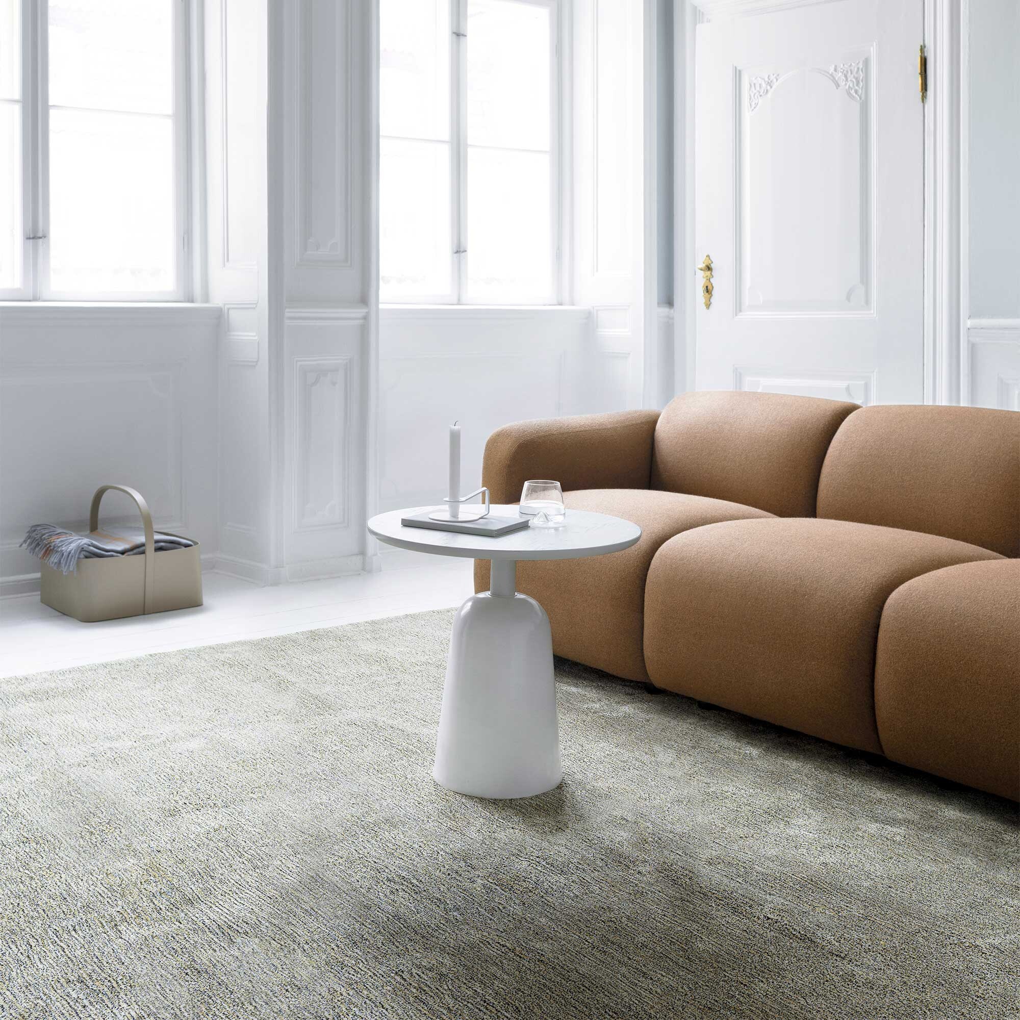 Turn Side Table Marble Adjustable in Height