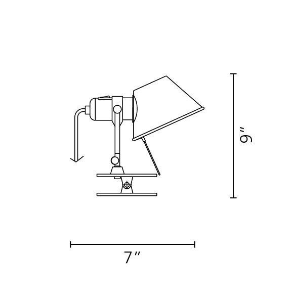 Tolomeo Pinza Clip Spot