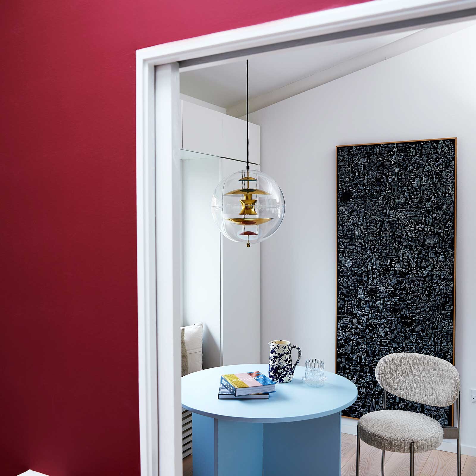 VP Globe Brass Suspension Lamp