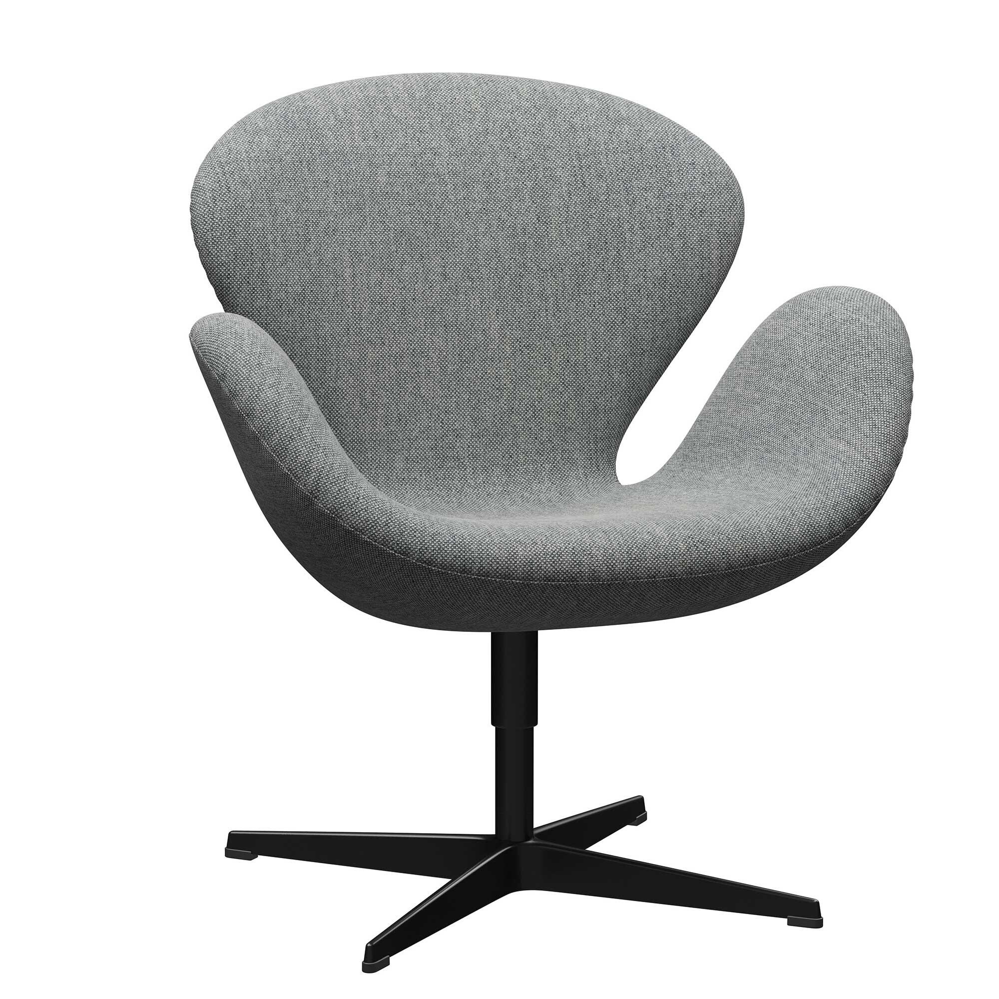 Swan™ Chair Fabric Black Base