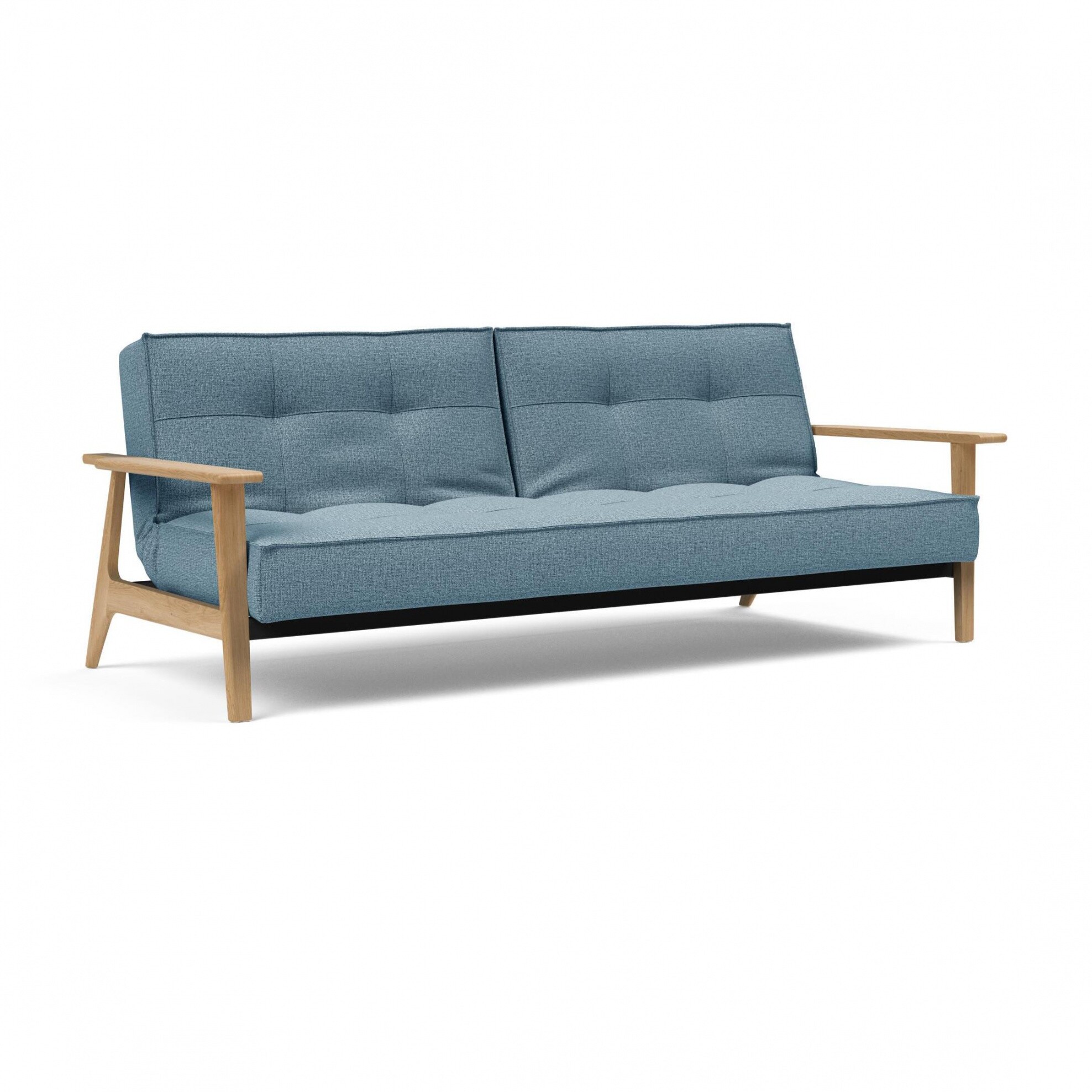 Splitback Frej Sofa Bed Oak 232x99cm