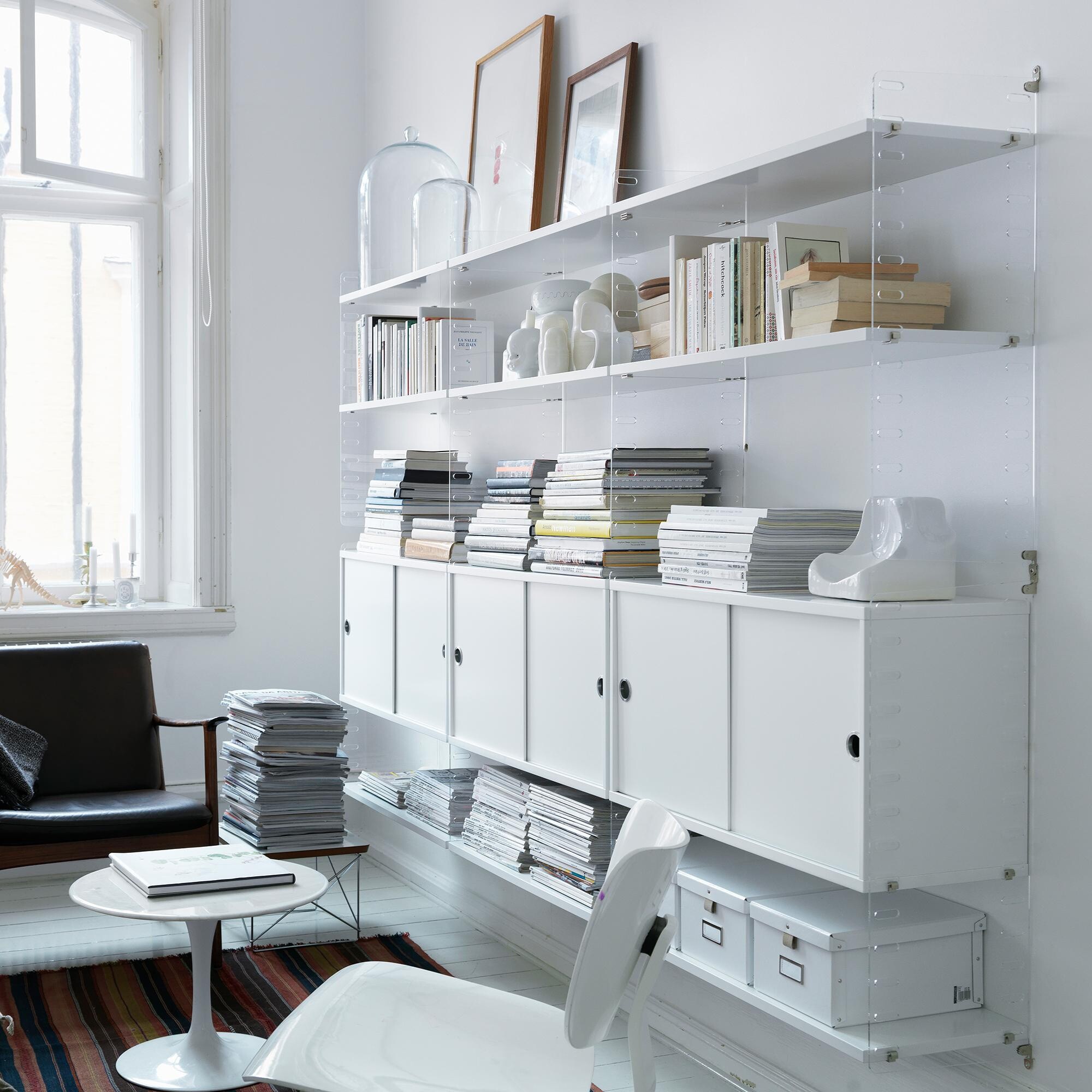 String System Wall Ladder Acrylic Glass 75x30cm