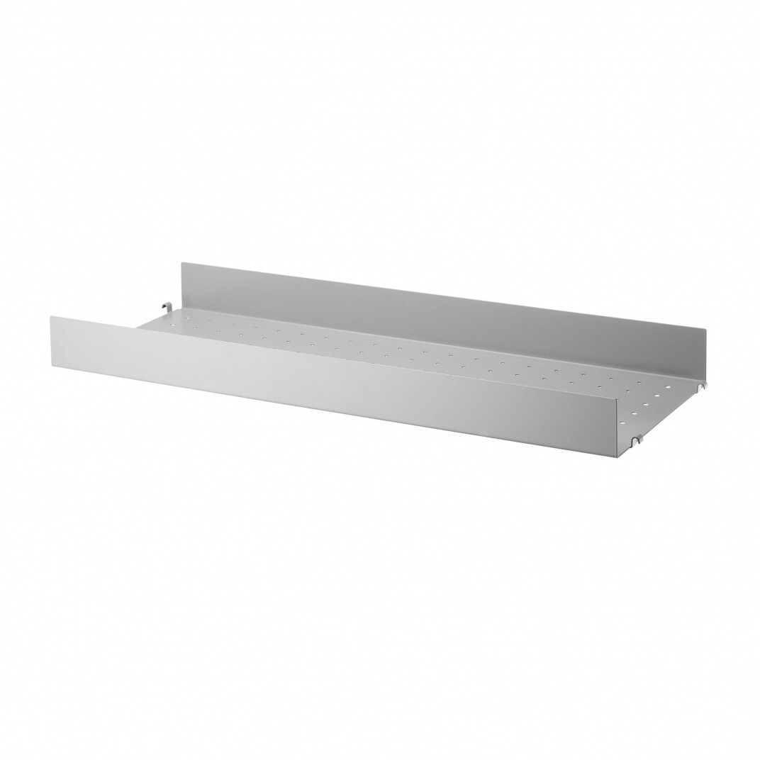 String System Shelf High Edge Steel