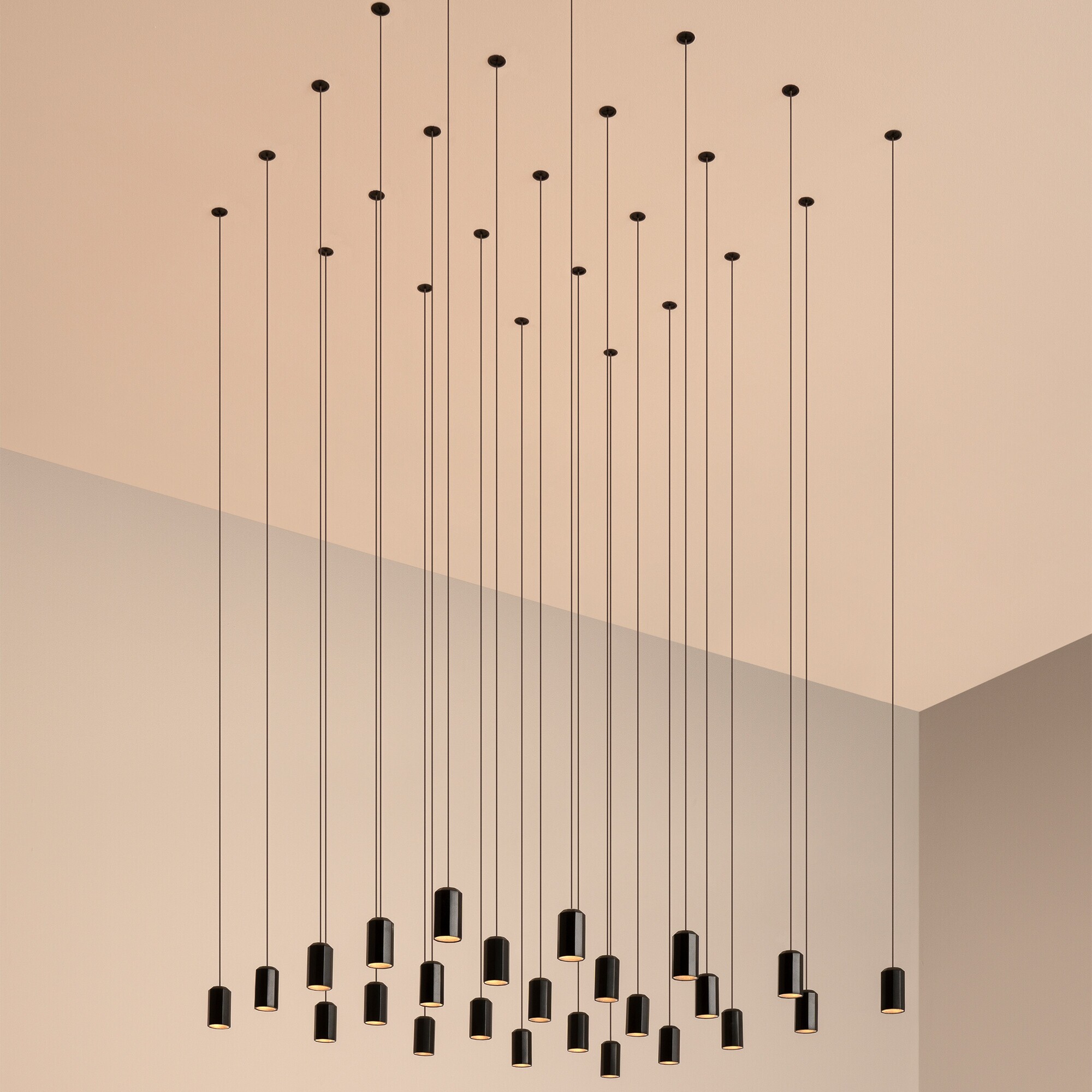 Wireflow FreeForm 0345 LED Suspension Lamp