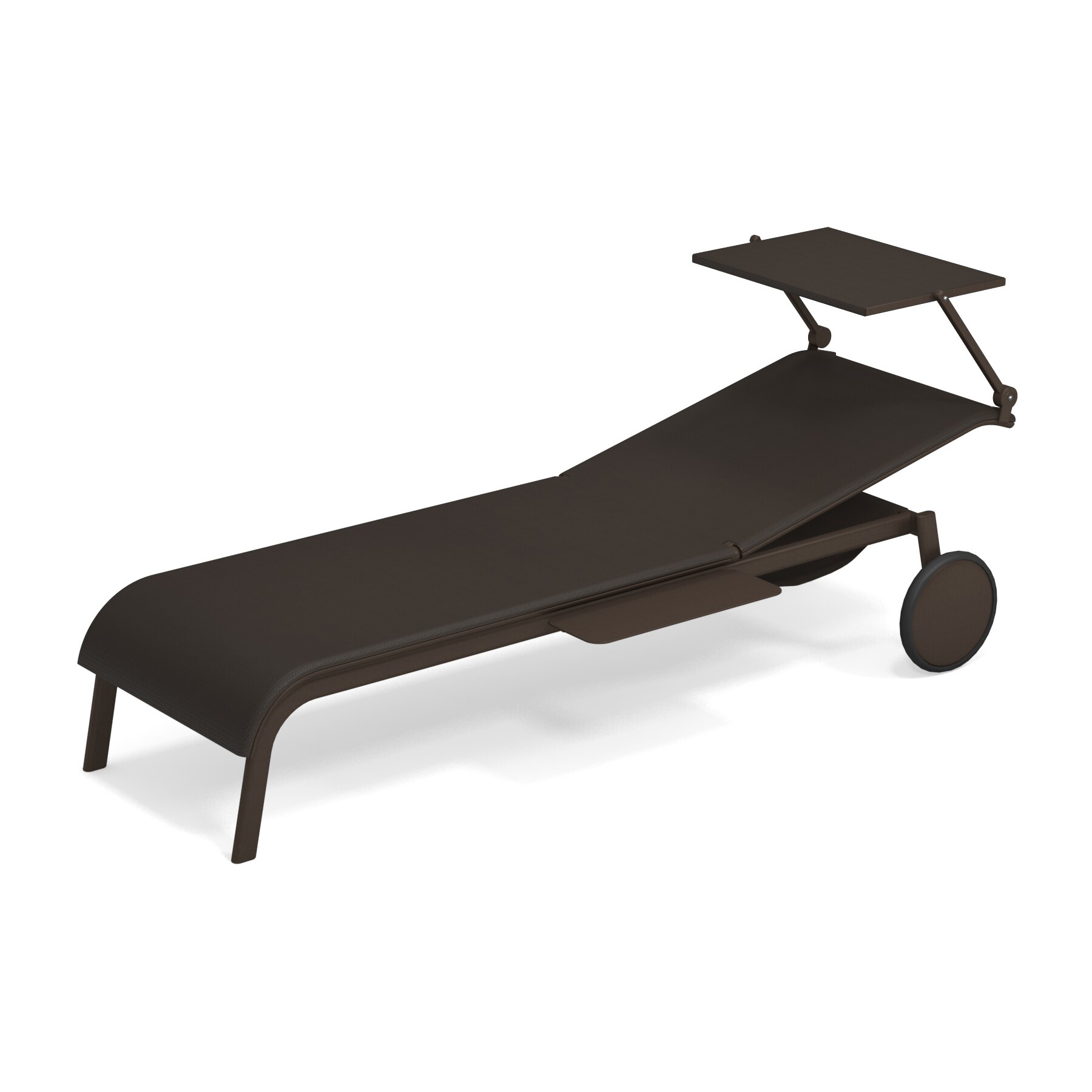 Tiki Sunlounger with Wheels