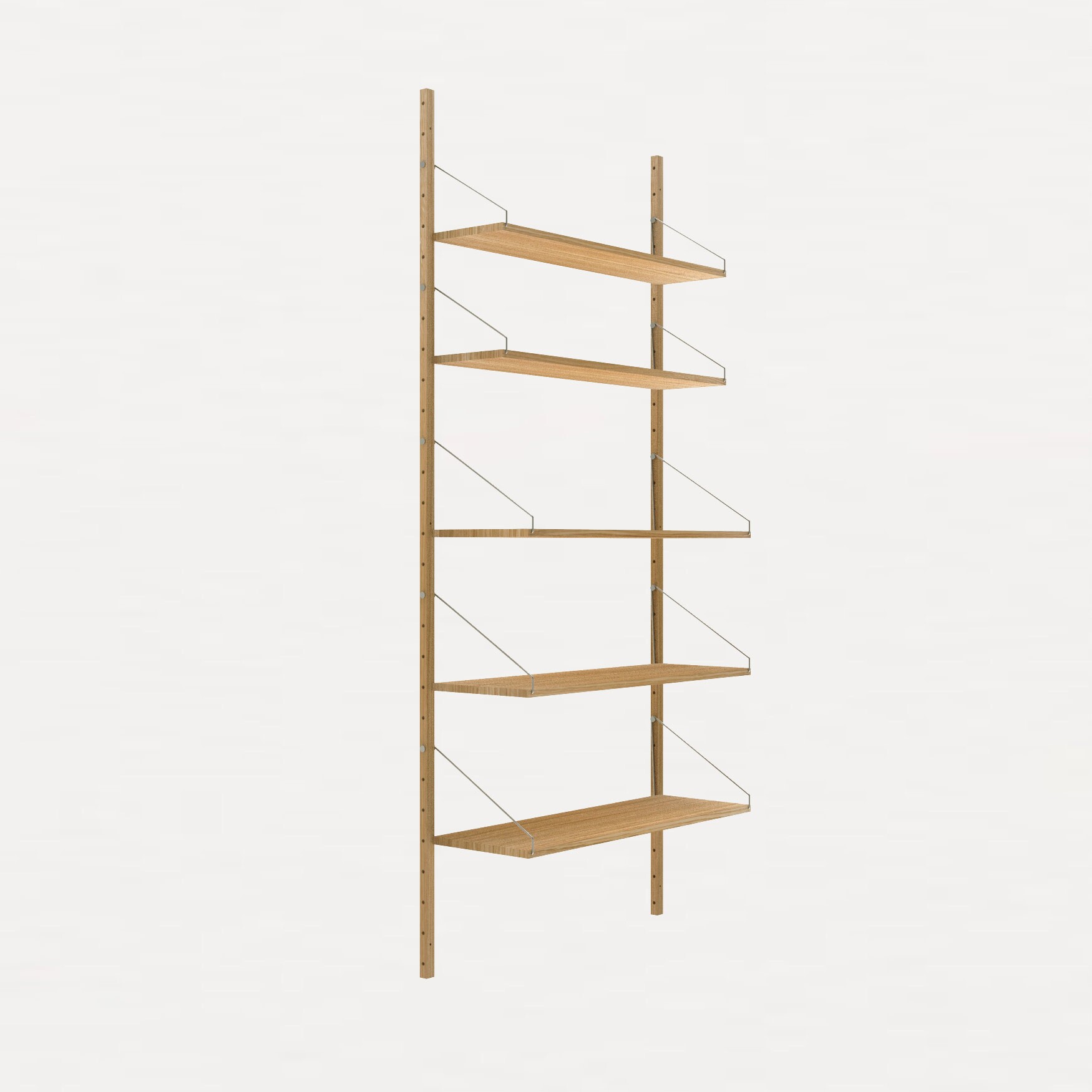 Shelf Library Wall Shelf H 185,2cm