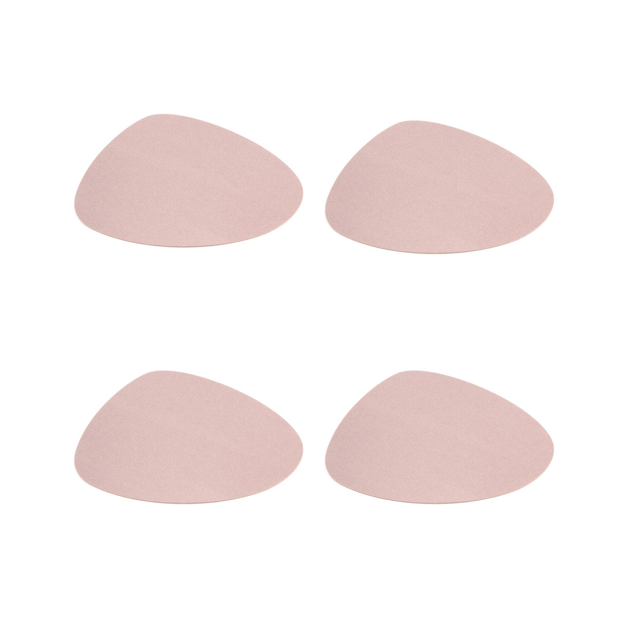 Stone Glass Coaster Set of 4 15x13cm