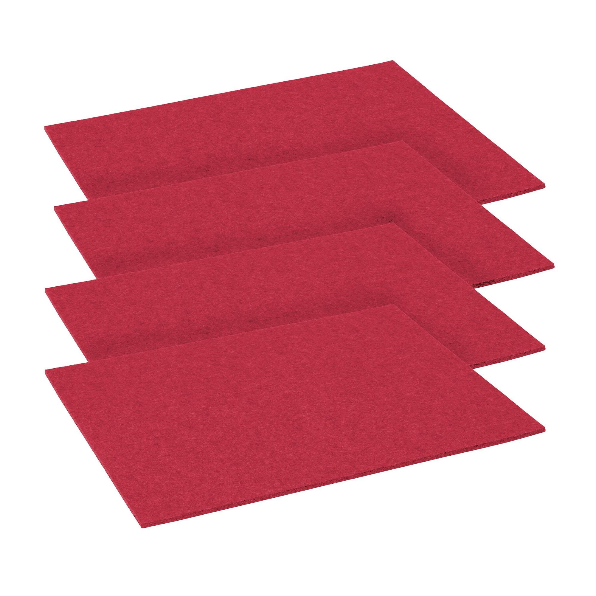 Place mat Set of 4 Rectangular 45x35cm