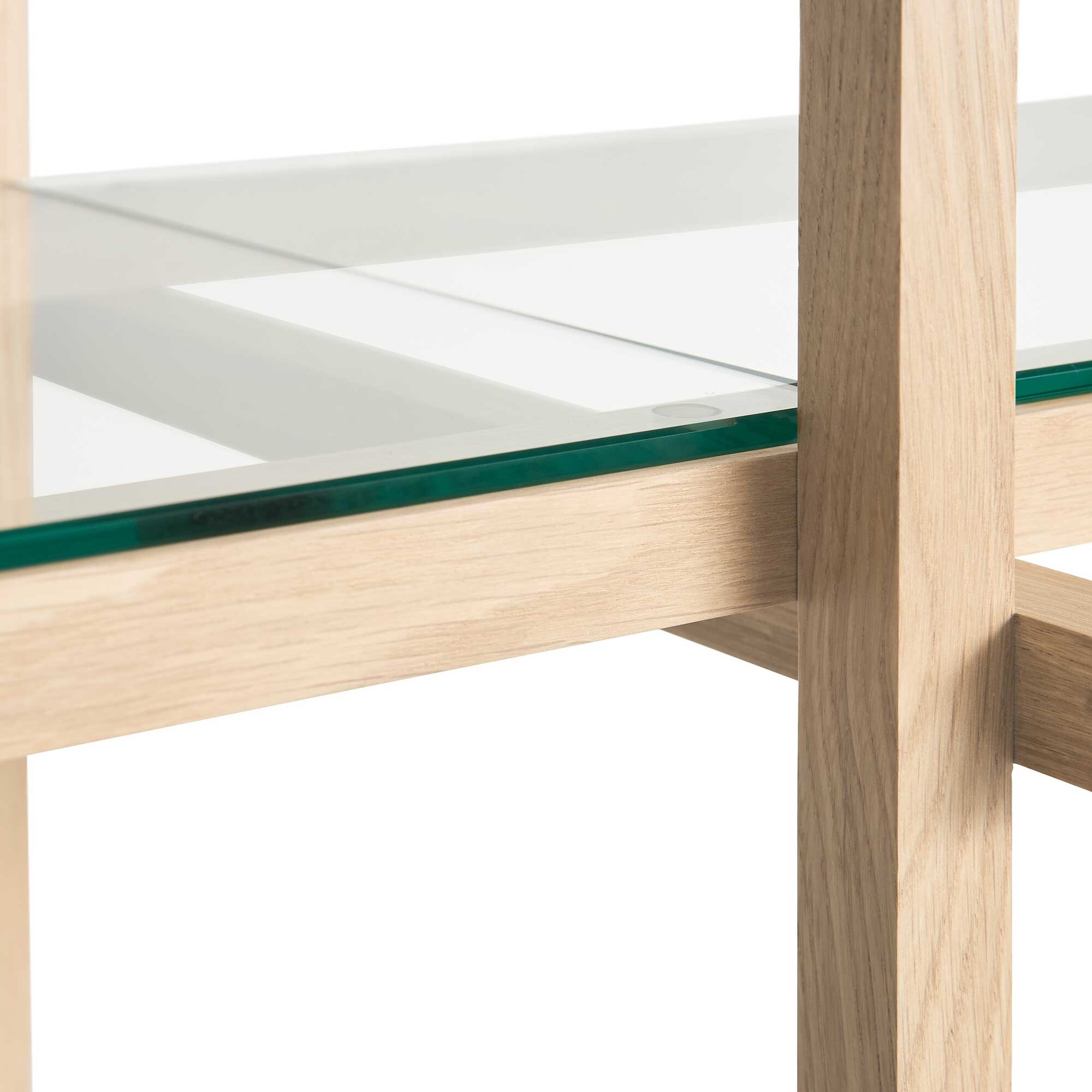 Woody Low Shelf Glass