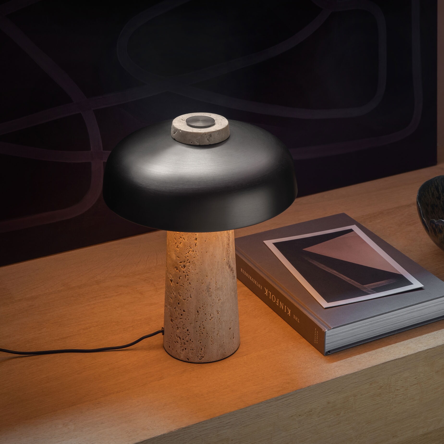 Reverse LED Table Lamp