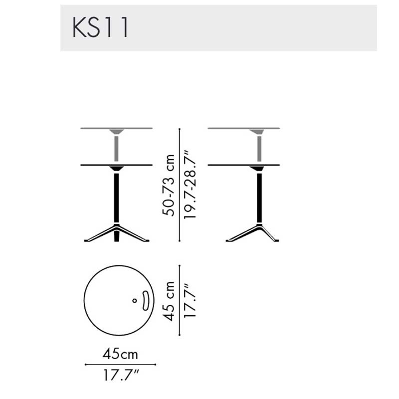 Little Friend™ KS11 Side Table Frame Lacquered