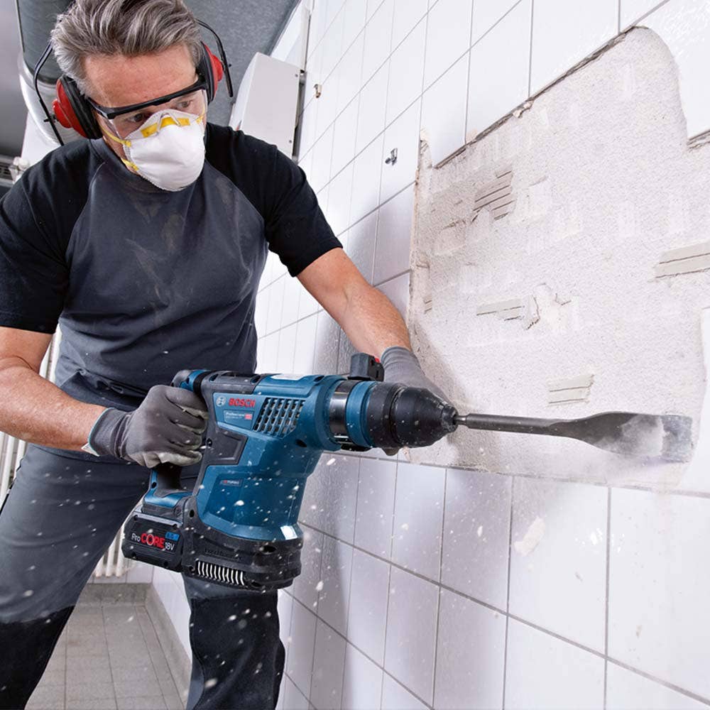 BOSCH 18V BITURBO Brushless 4kg SDS Plus Rotary Hammer Skin 0611914041