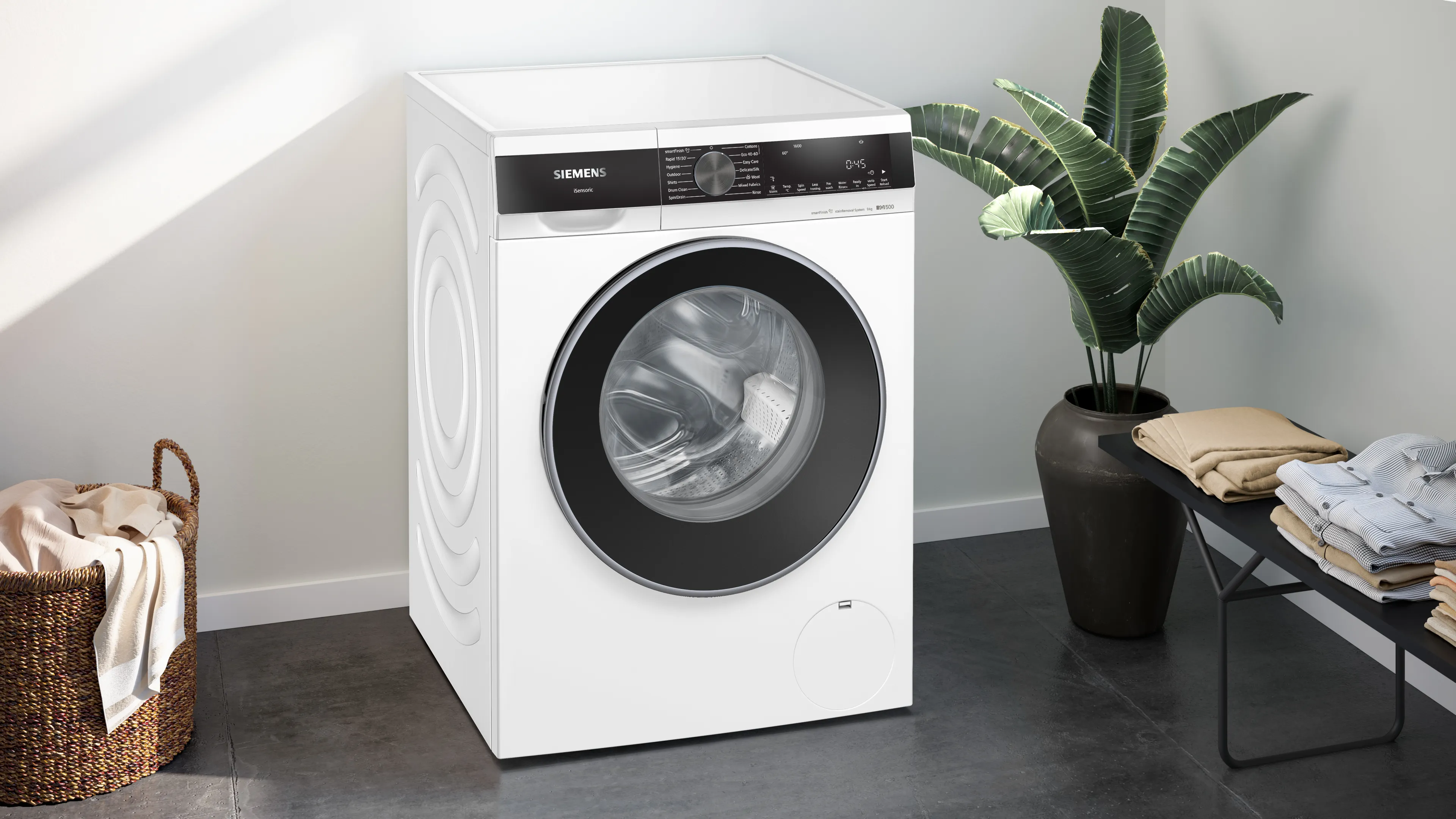 SIEMENS WG46G2Z1GB IQ500 Washing machine, front loader 9 kg 1600 rpm