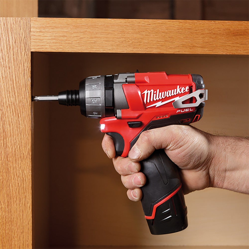 MILWAUKEE 12V FUEL™1/4" Hex 2-speed Screwdriver Skin M12CD-0