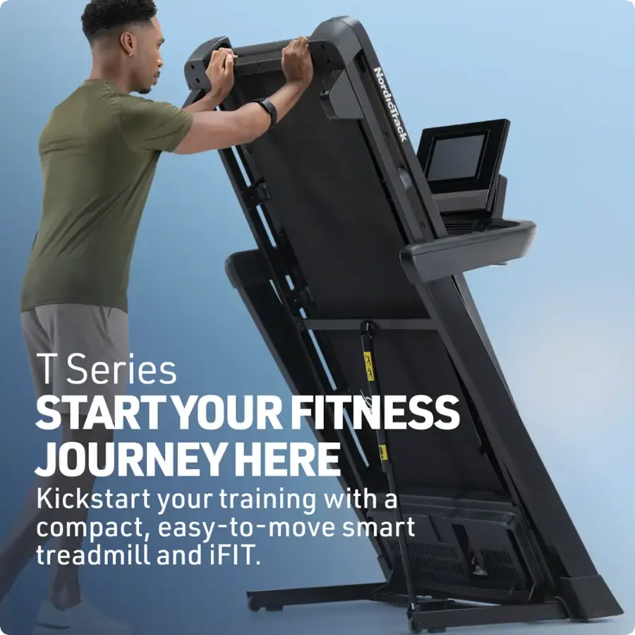 NordicTrack T Series 10 Treadmill with iFIT - Black