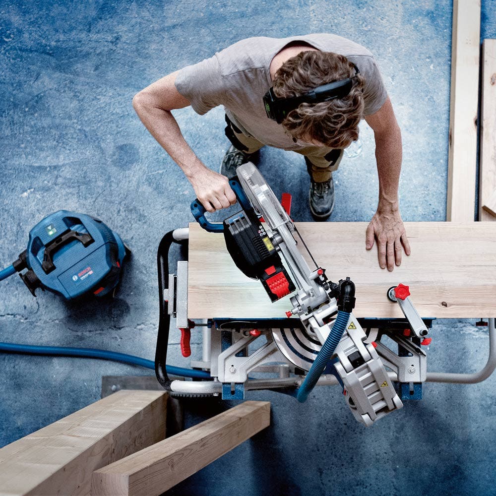 BOSCH 18V BITURBO Brushless 305mm Glide Compound Mitre Saw Skin - GCM 18V-305 GCD