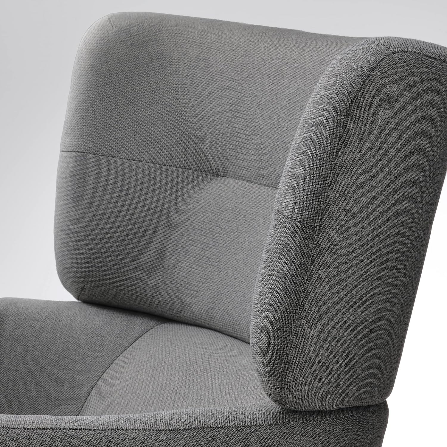 IKEA OSKARSHAMN Wing Chair, Tibbleby Beige/Grey