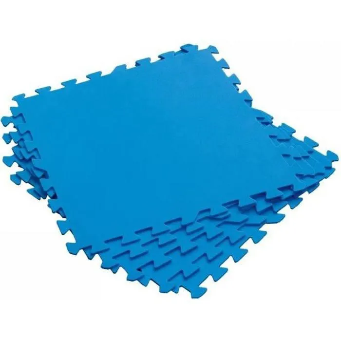 Kit Piscine hors sol tubulaire BESTWAY Steel Pro Max - 457 x 122 cm + Lot de 9 Dalles de protection