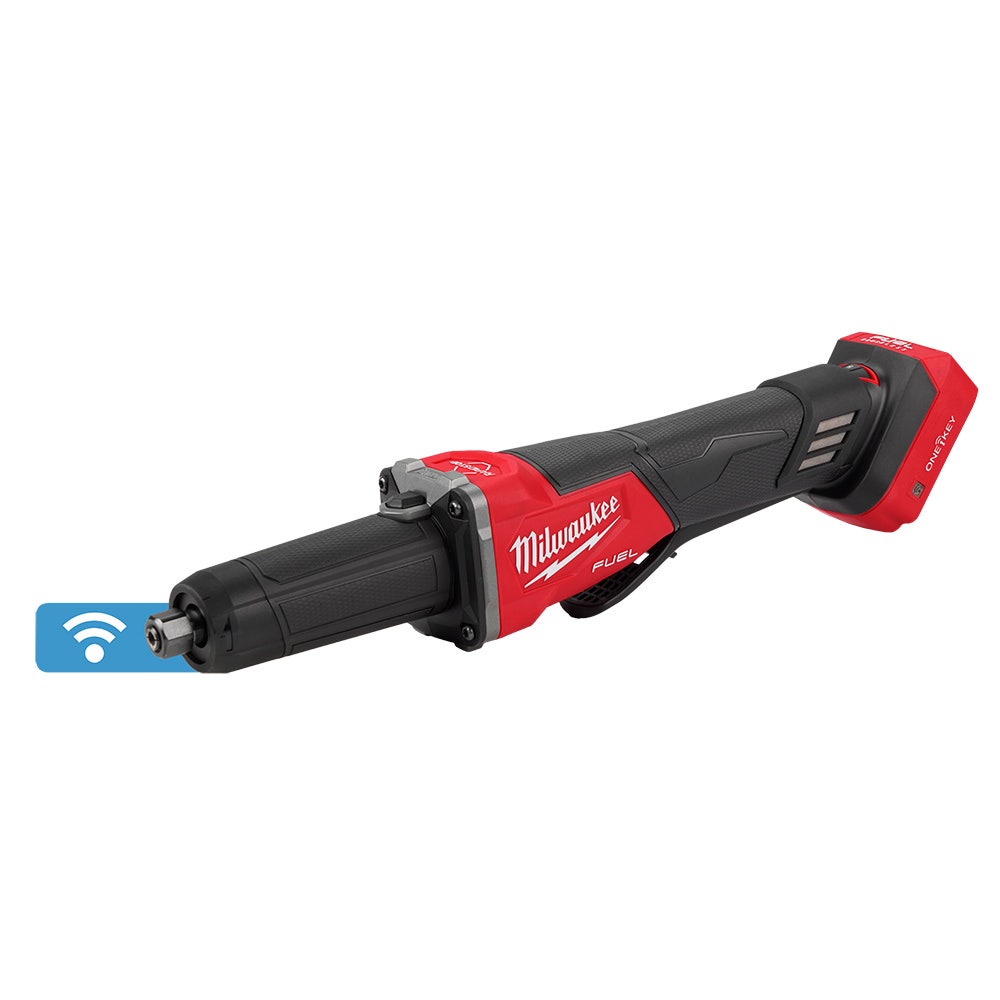 MILWAUKEE 18V FUEL™1/4" Braking Die Grinder w/ Deadman Paddle Switch Skin M18FDGROVPDB0