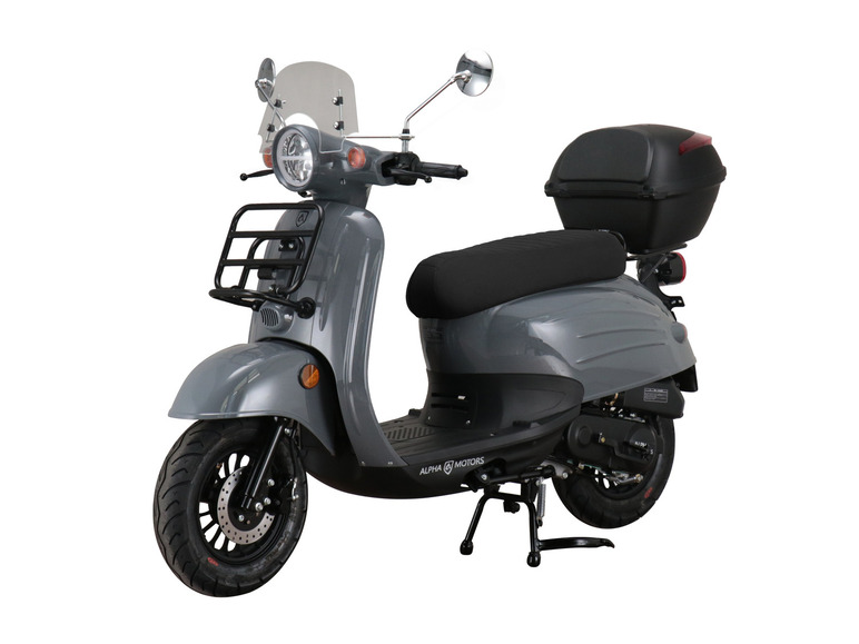Alpha Motors Motorroller Adria 50 ccm EURO 5 inkl. Windschild und Topcase