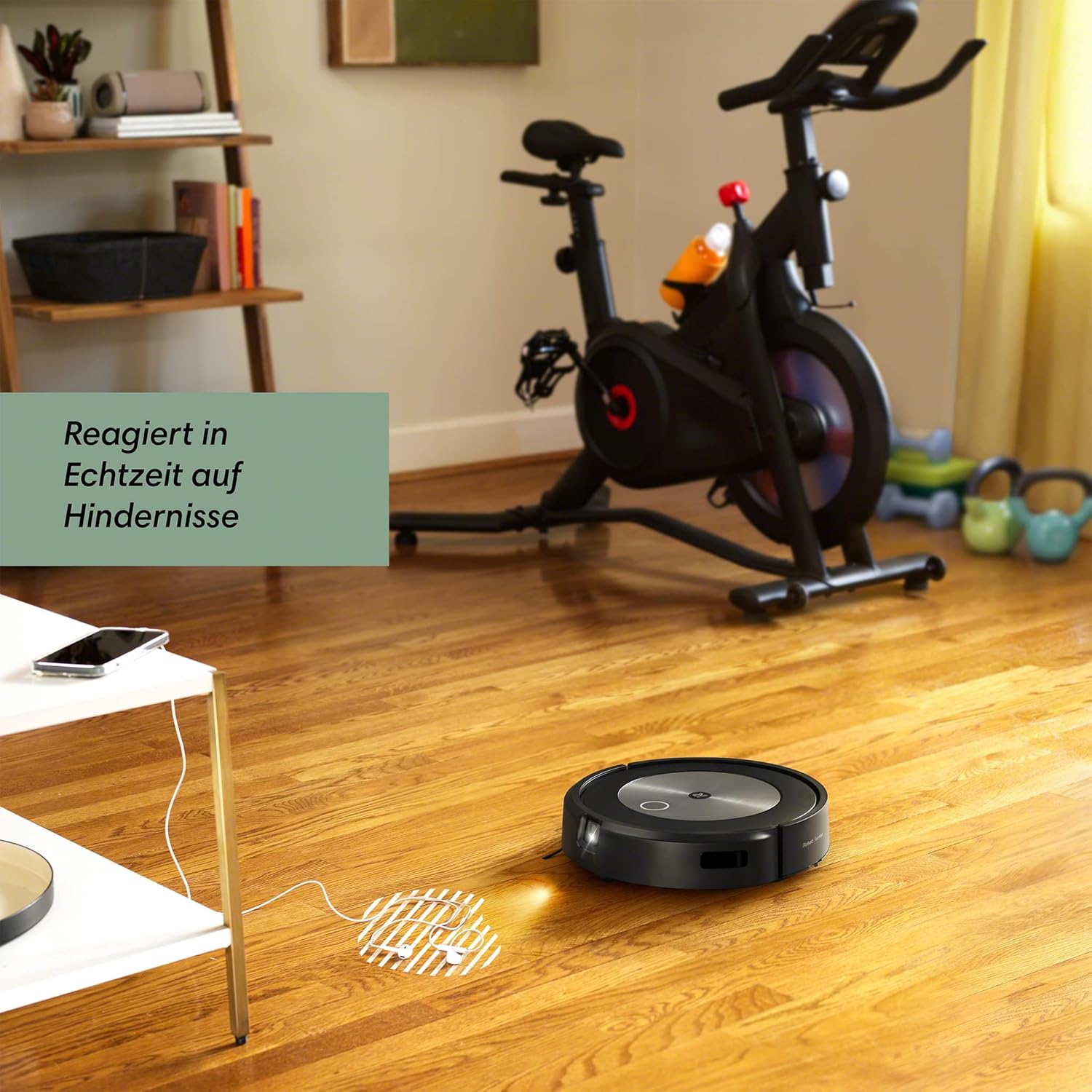 iRobot Roomba j7+ (j7556) Wi-Fi Enabled Robot Vacuum Cleaner With Automatic Suction Station