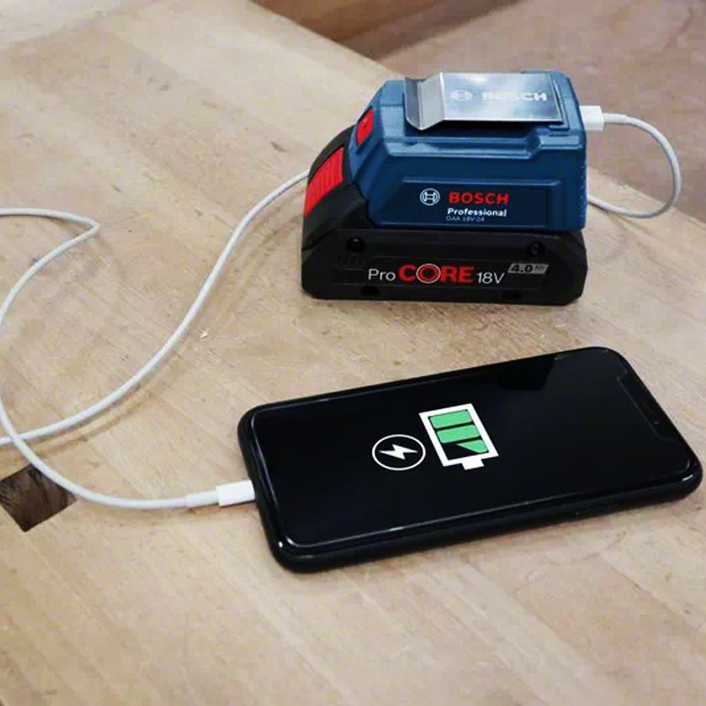 BOSCH 18V USB Adapter GAA 18V-24 1600A00J61