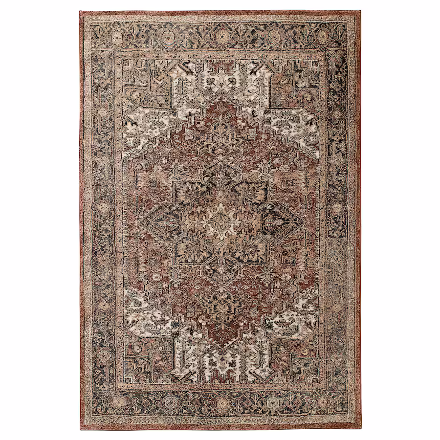 IKEA  GADBJERG  Rug, low pile, red-pink, 5 ' 3
