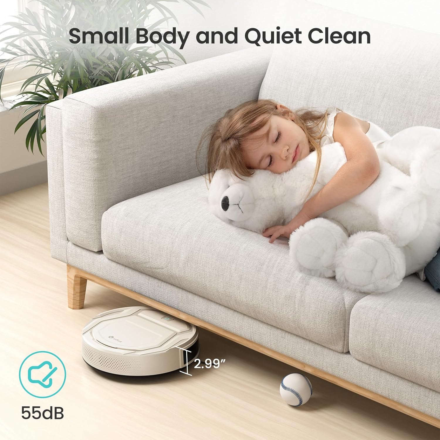 Lefant M3 Robot Vacuum, Robot Vacuum and Mop, 12000Pa Suction, Anti-Tangle Brushes, Dual Spinning Mop, Auto Mop Washing, Drying, Self-Emptying, Self-Refilling, for Pet Hair Dust, App Voice Control