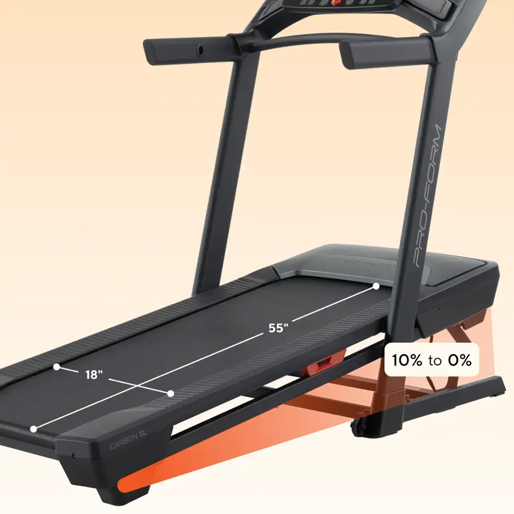 ProForm Carbon TL Treadmill - Black
