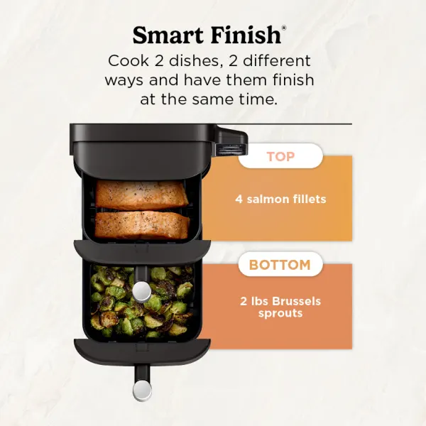 Ninja® DoubleStack™ 8 QT & 2-Basket Air Fryer