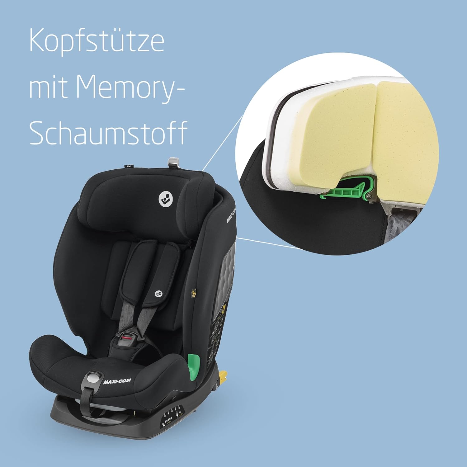 Maxi Cosi Titan i-Size, 360% child seat that grows with you