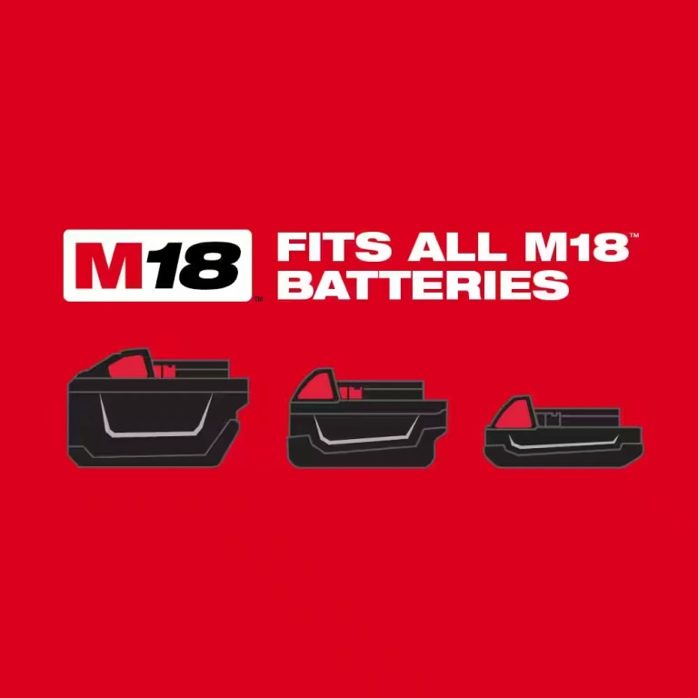 Milwaukee M18 18V Lithium-Ion Cordless Combo Tool Kit (7-Tool) with Two 3.0 Ah Batteries, Charger and Tool Bag
