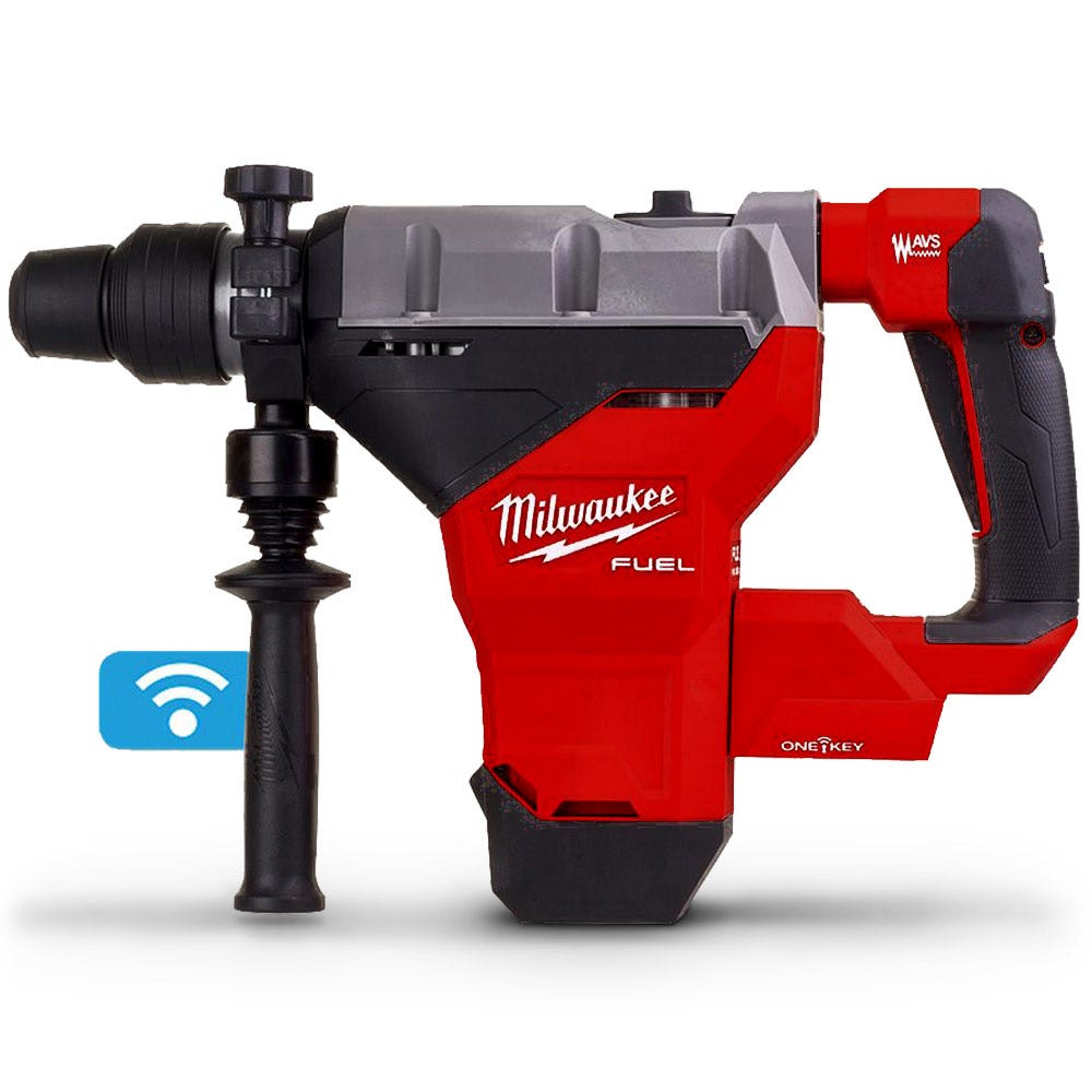 MILWAUKEE 18V FUEL™2 x 12.0Ah 44mm SDS Max Rotary Hammer Kit M18FHM-122C
