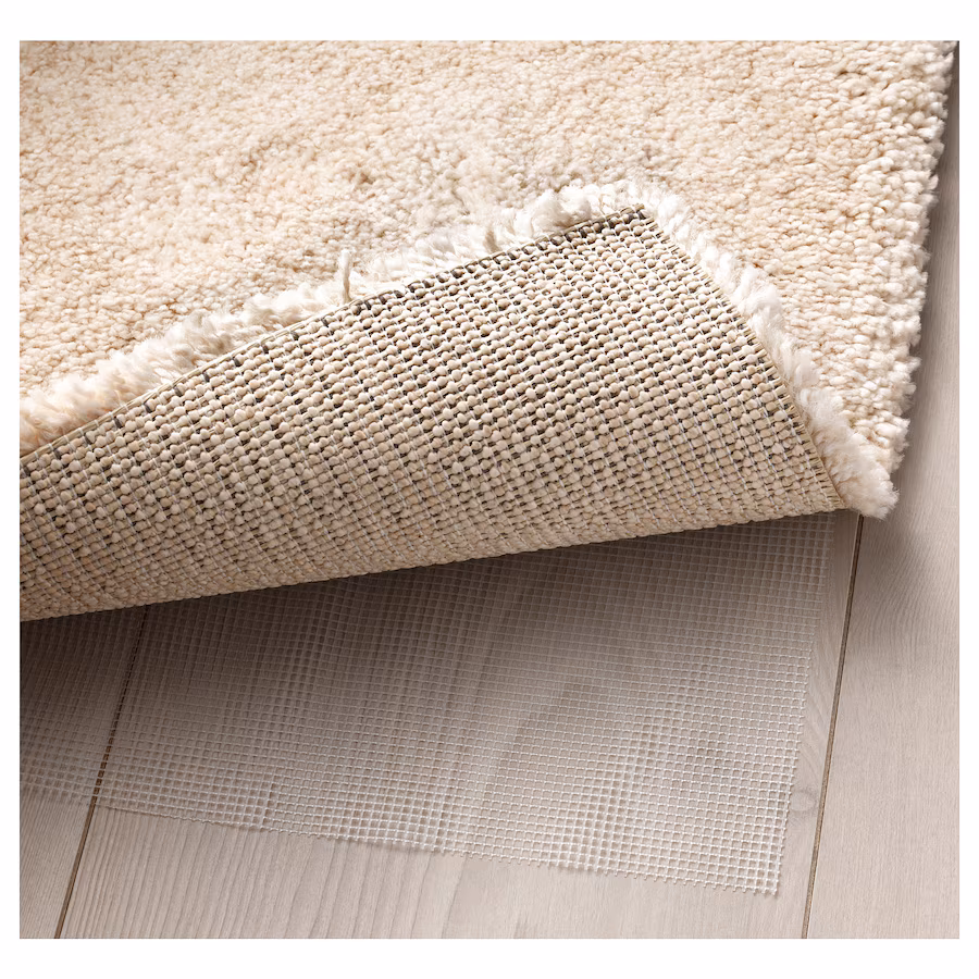 IKEA  STOENSE Rug, low pile, medium gray, 5 ' 7