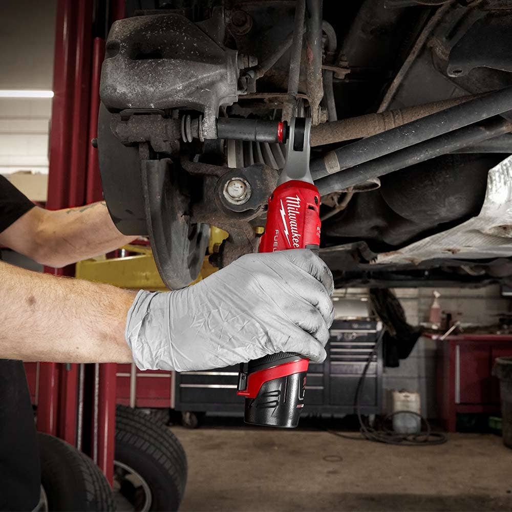 MILWAUKEE 12V FUEL™Brushless 3/8" High Speed Ratchet Skin M12FHIR38-0