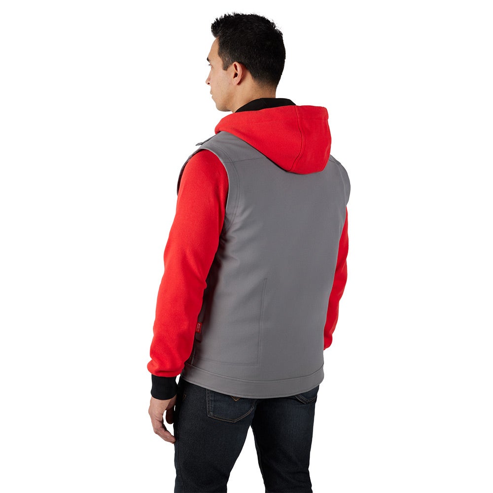 MILWAUKEE 12V TOUGHSHELL Heated Vest Grey Skin M12HVGREY10