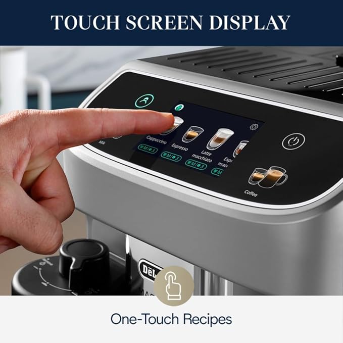 De'Longhi Magnifica Plus fully automatic espresso machine for built-in grinders