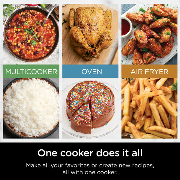 Ninja Combi™ All-in-One Multicooker, Oven, and Air Fryer Bundle