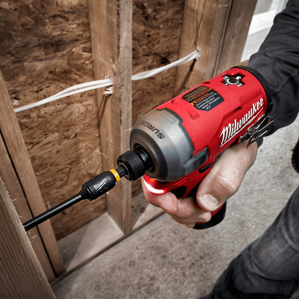 MILWAUKEE 12V FUEL™Brushless SURGE 1/4" Hex Hydraulic Driver Skin M12FQID-0