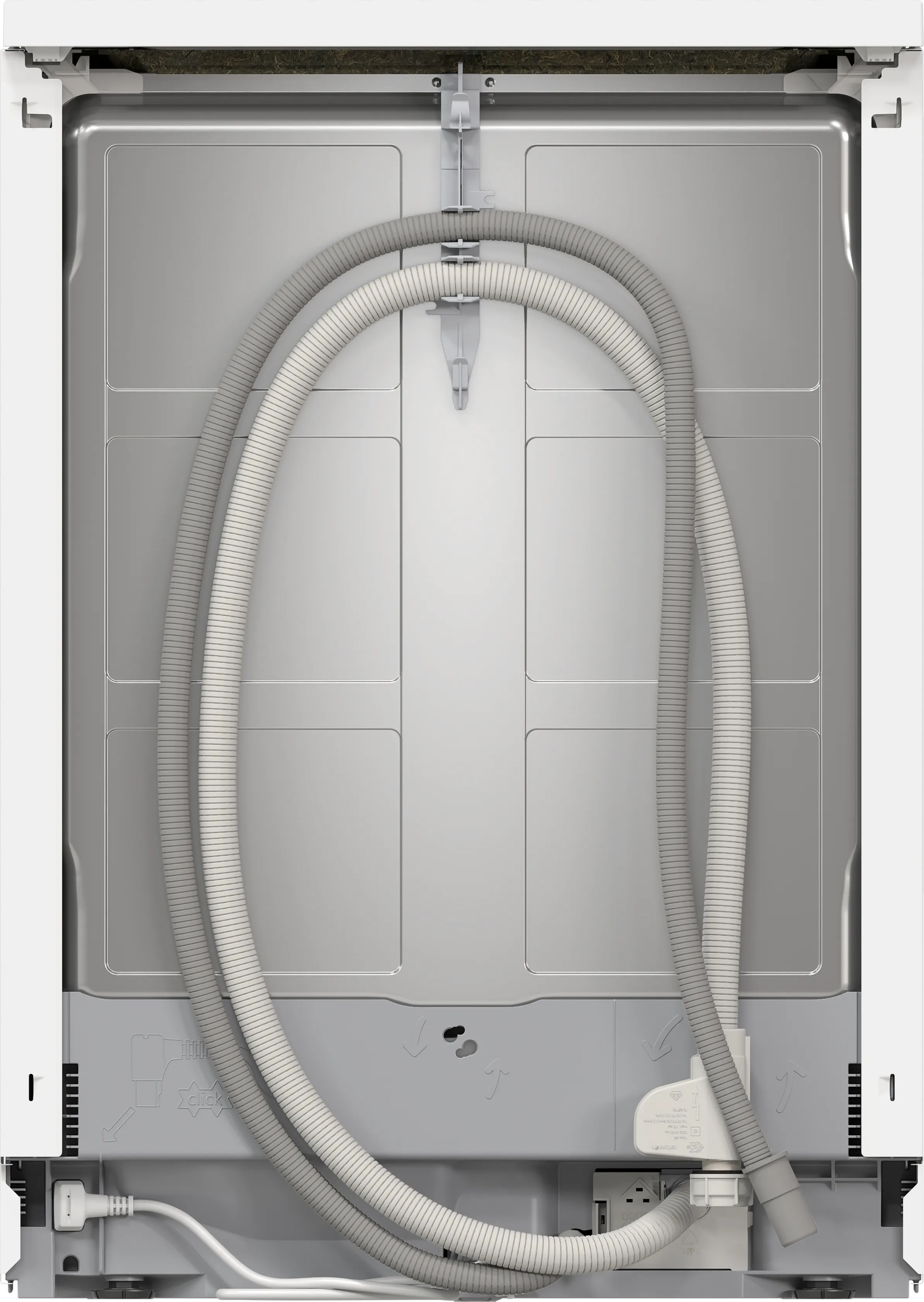 Bosch SMS6ZCW10G Series 6 Free-standing dishwasher 60 cm White
